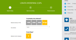 Idea Bank Lokata Wiosenna - Dane Lokaty