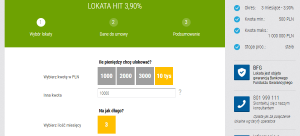 Lokata HIT Idea Bank dane lokaty